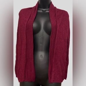 Express Burgundy Women's Cardigan